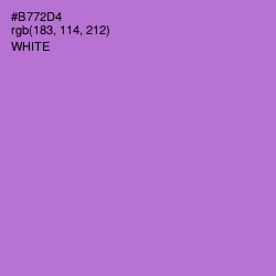 #B772D4 - Lavender Color Image
