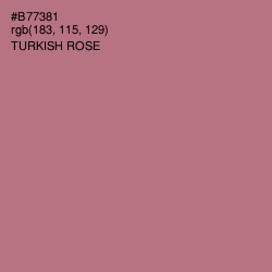 #B77381 - Turkish Rose Color Image