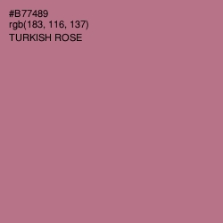 #B77489 - Turkish Rose Color Image