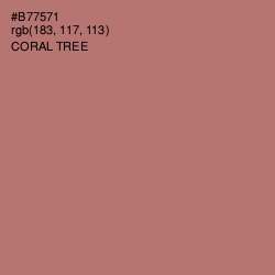 #B77571 - Coral Tree Color Image