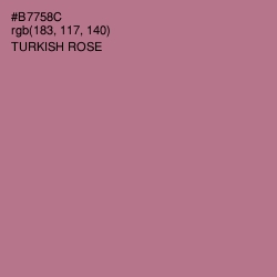 #B7758C - Turkish Rose Color Image