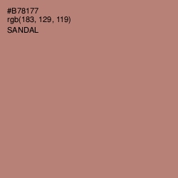 #B78177 - Sandal Color Image