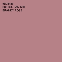 #B78188 - Brandy Rose Color Image
