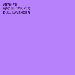 #B781FB - Dull Lavender Color Image
