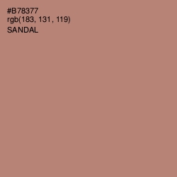 #B78377 - Sandal Color Image