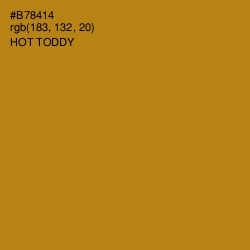 #B78414 - Hot Toddy Color Image