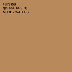 #B7895B - Muddy Waters Color Image