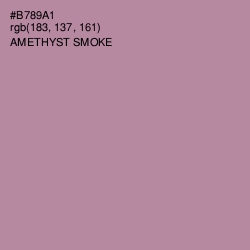 #B789A1 - Amethyst Smoke Color Image