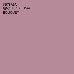 #B78A9A - Bouquet Color Image