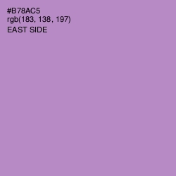 #B78AC5 - East Side Color Image