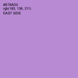 #B78AD3 - East Side Color Image