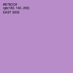 #B78CC8 - East Side Color Image