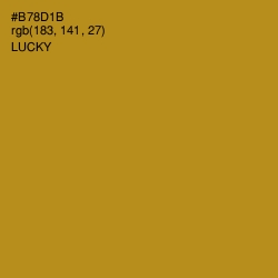 #B78D1B - Lucky Color Image