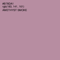 #B78DA1 - Amethyst Smoke Color Image