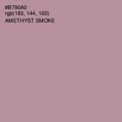 #B790A0 - Amethyst Smoke Color Image