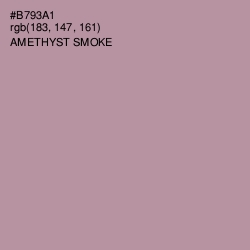 #B793A1 - Amethyst Smoke Color Image