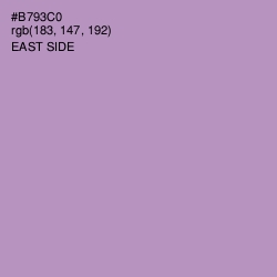#B793C0 - East Side Color Image