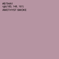 #B794A1 - Amethyst Smoke Color Image