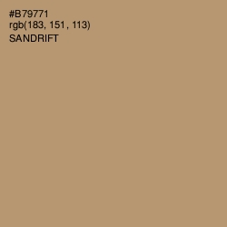 #B79771 - Sandrift Color Image