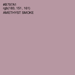 #B797A1 - Amethyst Smoke Color Image