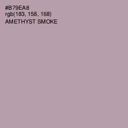 #B79EA8 - Amethyst Smoke Color Image