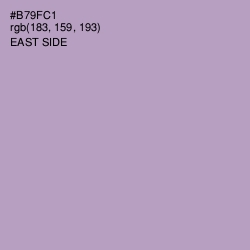 #B79FC1 - East Side Color Image