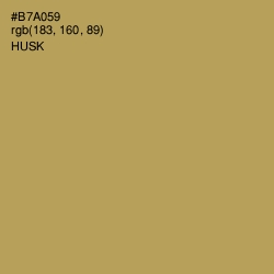 #B7A059 - Husk Color Image