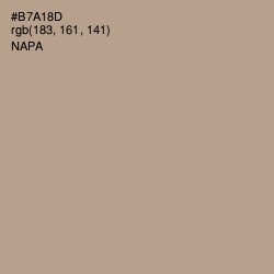 #B7A18D - Napa Color Image