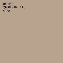 #B7A28E - Napa Color Image