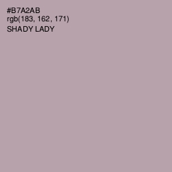 #B7A2AB - Shady Lady Color Image