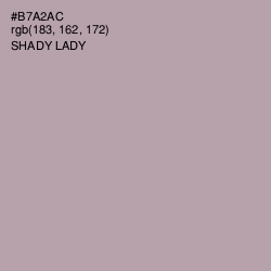 #B7A2AC - Shady Lady Color Image