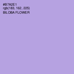 #B7A2E1 - Biloba Flower Color Image