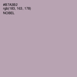#B7A3B2 - Nobel Color Image