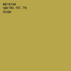 #B7A74A - Husk Color Image