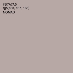 #B7A7A5 - Nomad Color Image