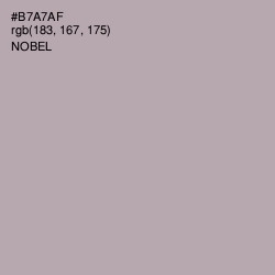 #B7A7AF - Nobel Color Image