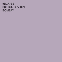#B7A7BB - Bombay Color Image