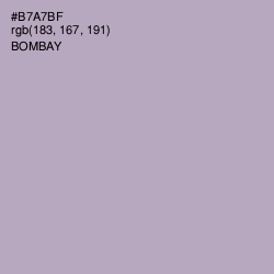 #B7A7BF - Bombay Color Image