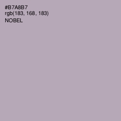 #B7A8B7 - Nobel Color Image