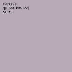 #B7A9B6 - Nobel Color Image