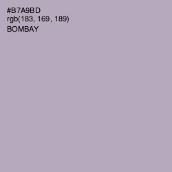 #B7A9BD - Bombay Color Image