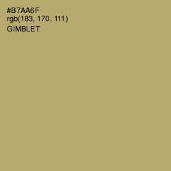 #B7AA6F - Gimblet Color Image