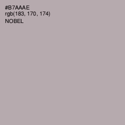 #B7AAAE - Nobel Color Image