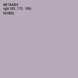 #B7AAB9 - Nobel Color Image