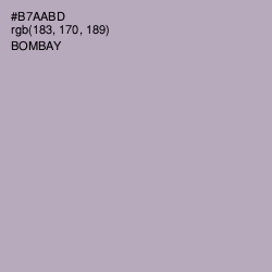 #B7AABD - Bombay Color Image