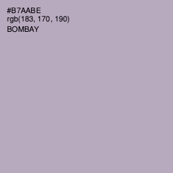#B7AABE - Bombay Color Image