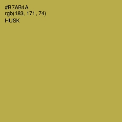 #B7AB4A - Husk Color Image