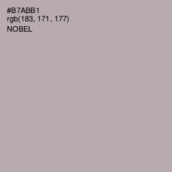 #B7ABB1 - Nobel Color Image