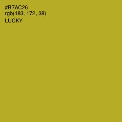 #B7AC26 - Lucky Color Image