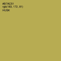 #B7AC51 - Husk Color Image